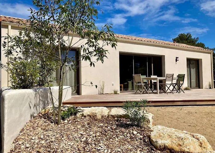 Сasa de vacaciones Avec Niché Dans La Forêt à Deux Pas Des Plages Saint-Jean-de-Monts