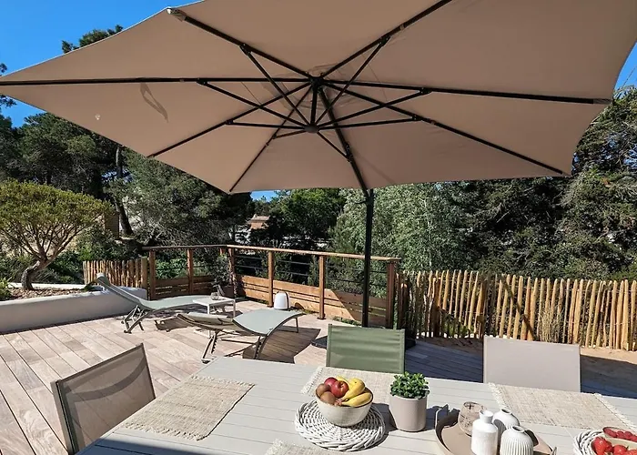 Сasa de vacaciones Avec Niché Dans La Forêt à Deux Pas Des Plages *